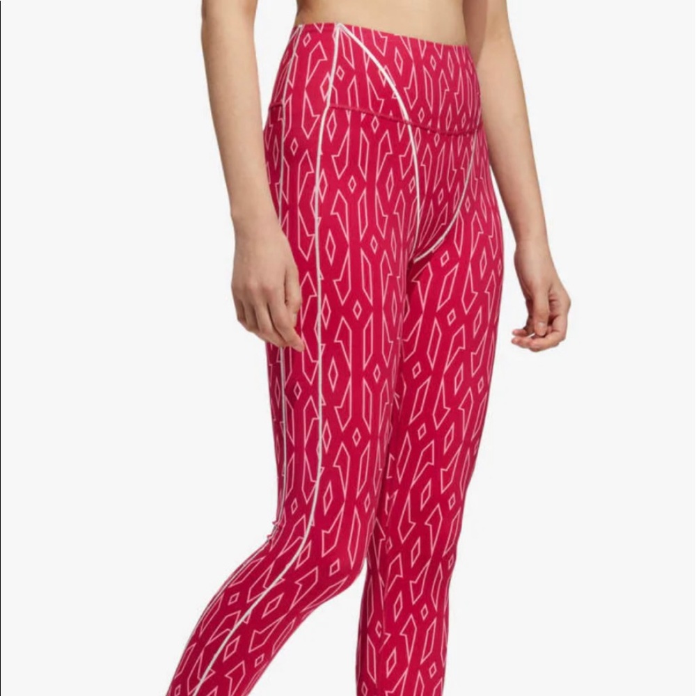 IVY PARK adidas monogram tights bold pink Size M